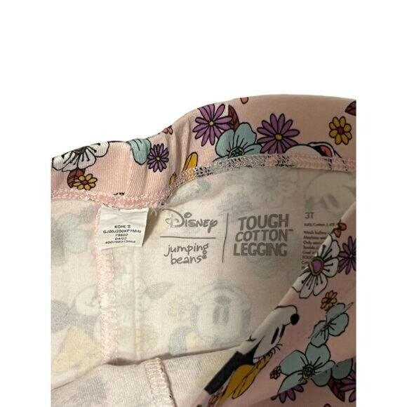 Disney Jumping Beans Tough Cotton Leggings Pants Girls Size 3T - Picture 3 of 7